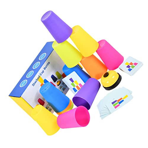 Vaguelly Pädagogisches Stapelspielzeug Für Jungen Und Mädchen Stapelspiel Kreatives Design Sicher Für Kleinkinder von Vaguelly