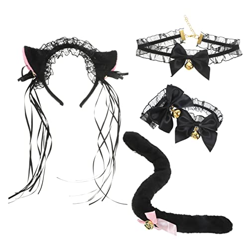 Vaguelly Ohren Cosplay Set Pelz Stirnband Ohren Und Pelzkostüm Damen Cosplay Zubehör Vaguelly Ohren Cosplay Set Pelz Stirnband Ohren Und Pelzkostüm Damen Cosplay Zubehör von Vaguelly