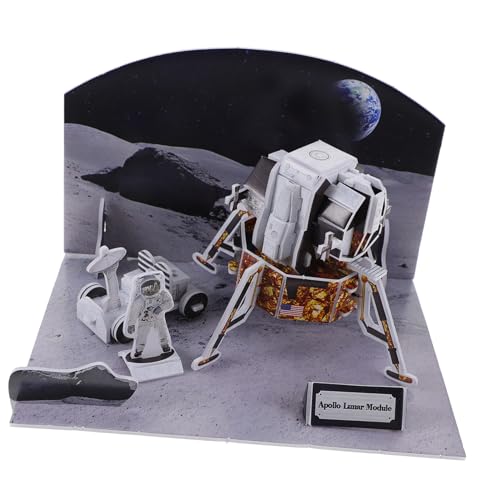 Vaguelly 1 Set Weltraum 3D Puzzle Weltraum Puzzle Kinderspielzeug Mädchenspielzeug Flugzeugspielzeug Reisespiele Für Zappelspielzeug Stammspielzeug Bastelsets Für Flugspielzeug von Vaguelly