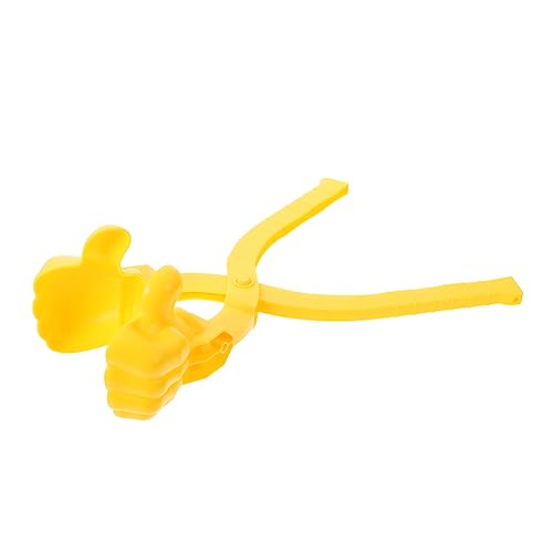 Vaguelly 1 Stück Clip Maker Kunstschnee Schneemann Schneekegel Maker Schneekugel Schneeball Maker Schneekegel Maschine Schneebälle Winterspielzeug Kunststoff Gelb Vaguelly 1 Stück Clip Maker Kunstschnee Schneemann Schneekegel Maker Schneekugel Schneeball Maker Schneekegel Maschine Schneebälle Winterspielzeug Kunststoff Gelb von Vaguelly
