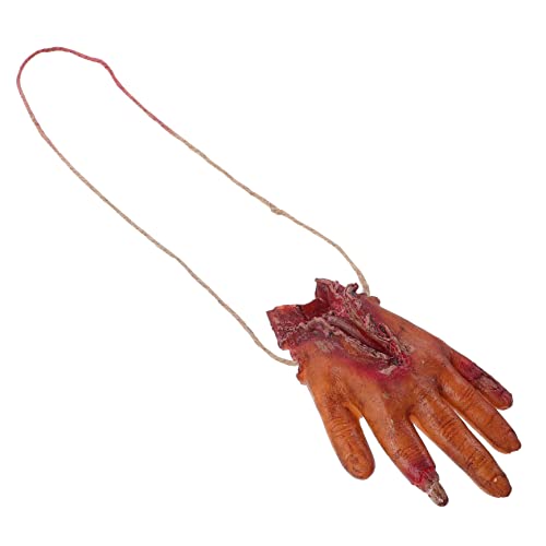 Vaguelly 1 Stück Dekoration Halloween Körperteile Halloween Dekorationen Outdoor Party Gruselige Halloween Dekorationen Indoor Gruselig Gruselig Vintage Halloween Abgetrennte Hand von Vaguelly