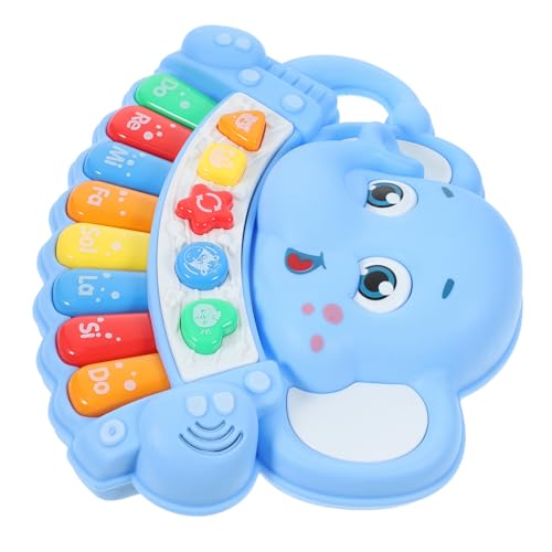 Vaguelly 1 Stück Elefant Piano für Kleinkinder Elektronisches Musikinstrument Bildungsspielzeug Kreativität und Motorik Buntes Design mit Licht und für Kleine Musiker Vaguelly 1 Stück Elefant Piano für Kleinkinder Elektronisches Musikinstrument Bildungsspielzeug Kreativität und Motorik Buntes Design mit Licht und für Kleine Musiker von Vaguelly
