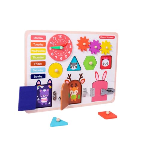 Vaguelly 1 Stück Kinderbesuche Board Kinder Früh Pädagogisches Spielzeug Kind Unlocking Spielzeug Vaguelly 1 Stück Kinderbesuche Board Kinder Früh Pädagogisches Spielzeug Kind Unlocking Spielzeug von Vaguelly