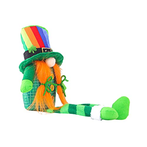 Vaguelly 1 Stück Klee Puppe Plüschpuppe Ornament Dekorationen klein Partydekor langbeinige Puppenverzierungen gesichtslose Puppenverzierungen Stoff Green Vaguelly 1 Stück Klee Puppe Plüschpuppe Ornament Dekorationen klein Partydekor langbeinige Puppenverzierungen gesichtslose Puppenverzierungen Stoff Green von Vaguelly
