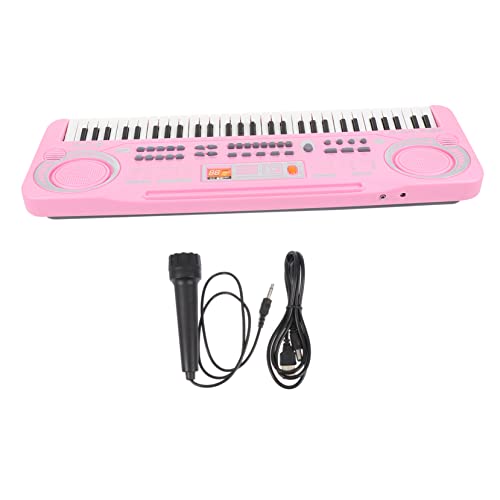 Vaguelly 1 Stück Kreatives Elektronisches Klavier für Tasten Multifunktionales Musikinstrument mit Mikrofon Fördert Musikalische Fähigkeiten und Sicheres Vaguelly 1 Stück Kreatives Elektronisches Klavier für Tasten Multifunktionales Musikinstrument mit Mikrofon Fördert Musikalische Fähigkeiten und Sicheres von Vaguelly