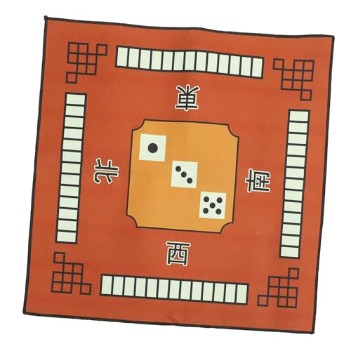 Vaguelly 1 Stück Mahjong-Tischdecke pokerauflage Poker Matte Schreibtischunterlage für Schreibtisch Abdeckung für Tischspiele tischdecken Spielkissen Tischabdeckung für Kartenspiele Gummi von Vaguelly