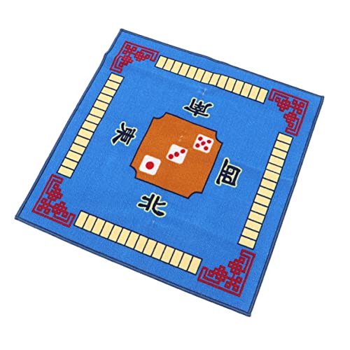 Vaguelly 1 Stück Mahjong Tischdecke rutschfeste Spielmatte Unterseite Geräuschreduzierung für Mahjong Poker und Brettspiele Blau Vaguelly 1 Stück Mahjong Tischdecke rutschfeste Spielmatte Unterseite Geräuschreduzierung für Mahjong Poker und Brettspiele Blau von Vaguelly
