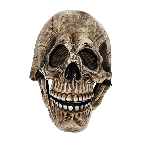 Vaguelly 1 Stück Maske Kostüme Bekleidung Halloween Maskerade Kostüm Horror Party Kopfbedeckung Maskerade Party Kopfschmuck Halloween Ornament Party Leistung Prop Party Supply von Vaguelly