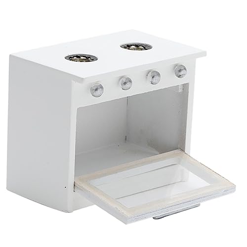 Vaguelly 1 Stück Mini-Küchenspielzeug Miniatur Herd kochplatte puppenstubenmoebel kueche Spielzeugofen für Puppen Kind Puppenhausöfen hölzern Weiß Vaguelly 1 Stück Mini-Küchenspielzeug Miniatur Herd kochplatte puppenstubenmoebel kueche Spielzeugofen für Puppen Kind Puppenhausöfen hölzern Weiß von Vaguelly