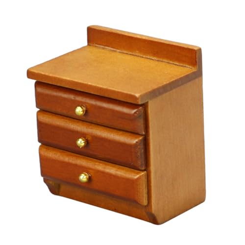 Vaguelly 1 Stück Mini Nachttisch Spielzeughaus Kleiner Küchentisch Miniatur Kleines Vintage Ornamente Nachttisch Ornamente Zum Basteln Puppenmöbel Mini Schrank Basteln von Vaguelly