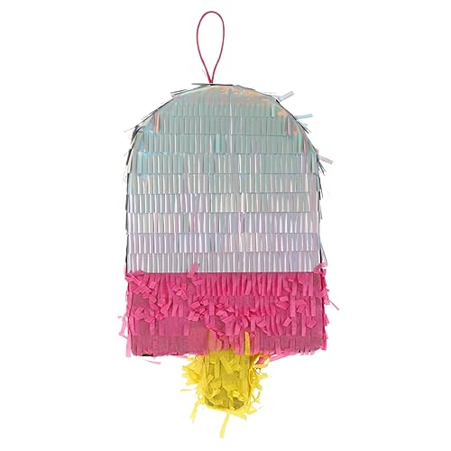 Vaguelly 1 Stück Piñata Spielset Form Alufolie Gefüllt Umweltfreundliches für Kindergeburtstag Geeignet für Partyspiele und Feiern Zufällige Farbe Zufällige Farbe von Vaguelly