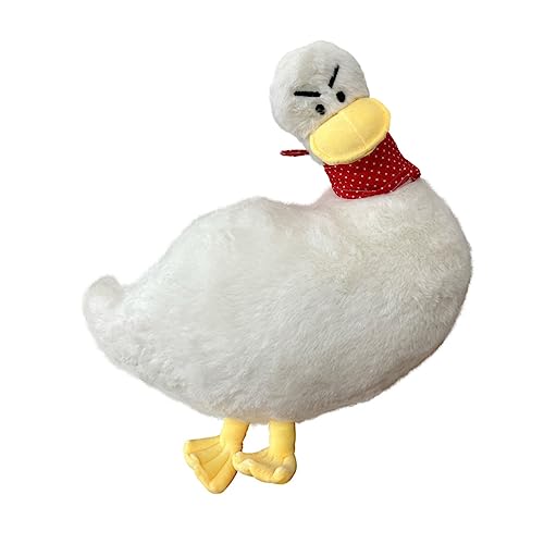 Vaguelly 1 Stück Plüsch Ente Kissen Niedliches Kuscheltier für Sofa Dekoration Weiches Plüschmaterial Charmantes Design für Spielzimmer und Partys von Vaguelly