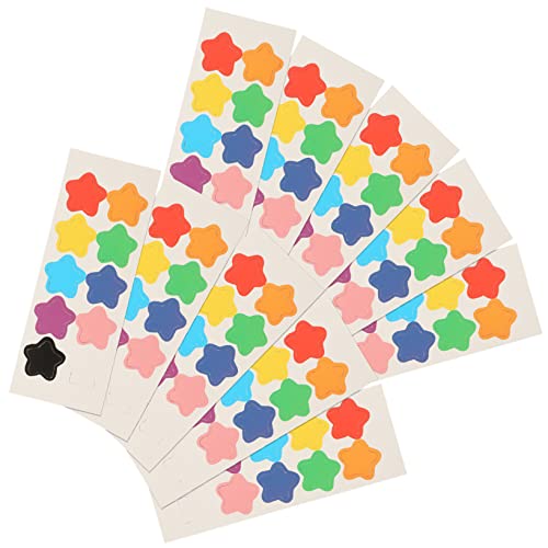 Vaguelly 10 Blatt Bunte Magnetaufkleber Magnetisches Whiteboard Für Kühlschrank Sternaufkleber Kühlschrank Whiteboard Cartoon Aufkleber Nagelaufkleber Sternaufkleber Magnetkleber von Vaguelly