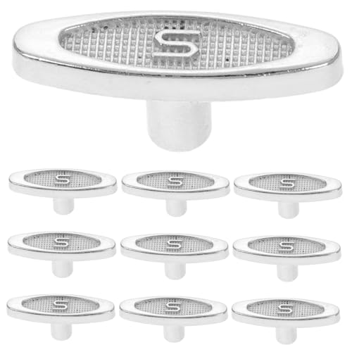 Vaguelly 10 StüCk Musikbox Ersatzteile Metall AufziehschlüSsel DIY Musikbox ZubehöR T-FöRmige AufziehschlüSsel Silber Einfach Zu Installieren FüR Zuhause, 2.5x1x0.7cm von Vaguelly