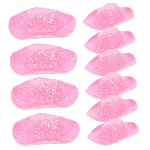 Vaguelly 10 Stück Cowboyhutspielzeug Creme Cowgirl Hut Cowgirls Party Stroh doll Accessories Puppen Accessoires Dollhouse zubehör Hut für Puppen kleine Hüte zum Basteln Stoff Rosa Vaguelly 10 Stück Cowboyhutspielzeug Creme Cowgirl Hut Cowgirls Party Stroh doll Accessories Puppen Accessoires Dollhouse zubehör Hut für Puppen kleine Hüte zum Basteln Stoff Rosa von Vaguelly
