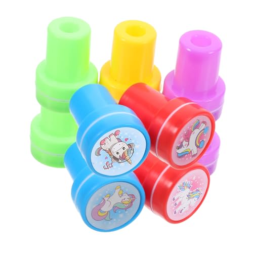 Vaguelly Gastgeschenke Kindergeburtstag 10er Set Einhorn Stempel Für Niedliche Cartoon Stempel Für Partys Geburtstagsgeschenke Und Bastelarbeiten Perfekt Für DIY Tagebuch Und Kreative Projekte von Vaguelly