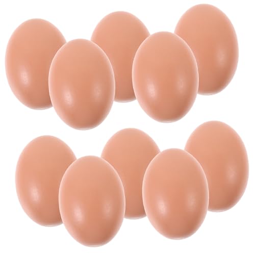 Vaguelly 10 Stück Fake Eier Holz Basteleier Holzeier Zum Bemalen Basteleier Eier Blanko Ei Ornament Vaguelly 10 Stück Fake Eier Holz Basteleier Holzeier Zum Bemalen Basteleier Eier Blanko Ei Ornament von Vaguelly