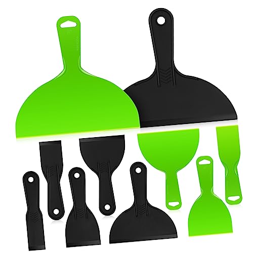 Vaguelly 10 Stück Farb schaber Set Farbschaber Set Kunststoffspachtel Set Handspachtel Set Handwerkerwerkzeug Set Entfernung Maler Gips Wand Spachtelmasse Farbschaber aus Kunststoff Plastik Vaguelly 10 Stück Farb schaber Set Farbschaber Set Kunststoffspachtel Set Handspachtel Set Handwerkerwerkzeug Set Entfernung Maler Gips Wand Spachtelmasse Farbschaber aus Kunststoff Plastik von Vaguelly