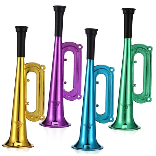 Vaguelly 10 Stück Farbenfrohe Trompete Hornspielzeug Für Partyzubehör Trompete Blau Krachmacher Für Sportveranstaltungen Stadion Horn Trompete Noisemaker Prost Plastik Vaguelly 10 Stück Farbenfrohe Trompete Hornspielzeug Für Partyzubehör Trompete Blau Krachmacher Für Sportveranstaltungen Stadion Horn Trompete Noisemaker Prost Plastik von Vaguelly