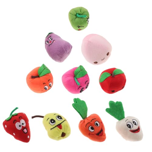 Vaguelly 10 Stück Fingerpuppen aus Fruchtförmigen Handpuppen für Interaktives zur Sprachentwicklung und Geschichtenerzählen für Kreative Rollenspiele und Frühkindliche Vaguelly 10 Stück Fingerpuppen aus Fruchtförmigen Handpuppen für Interaktives zur Sprachentwicklung und Geschichtenerzählen für Kreative Rollenspiele und Frühkindliche von Vaguelly