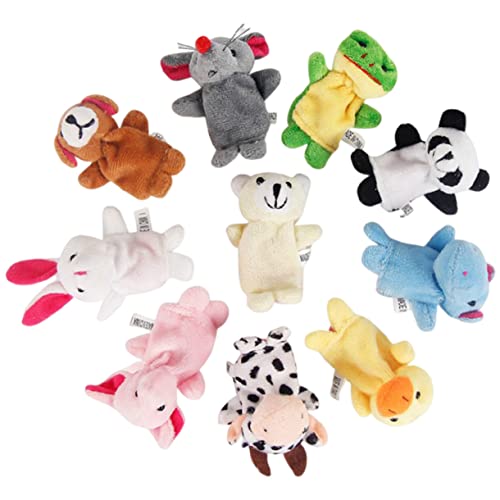 Vaguelly 10 Stück Fingerpuppen aus Holz Teiliges Cartoon Tier für Interaktive Handpuppen für Kreative Geschichten und Emotionale Kommunikation Vaguelly 10 Stück Fingerpuppen aus Holz Teiliges Cartoon Tier für Interaktive Handpuppen für Kreative Geschichten und Emotionale Kommunikation von Vaguelly