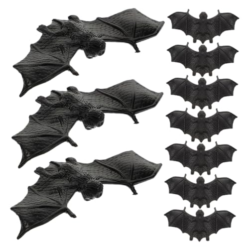 Vaguelly 10 Stück Halloween Dekorationen Flugspielzeug Mini Plüschtiere Mini Halloween Leuchtende Fledermaus Aufkleber Miniatur Halloween Fledermäuse Halloween Fledermaus Vaguelly 10 Stück Halloween Dekorationen Flugspielzeug Mini Plüschtiere Mini Halloween Leuchtende Fledermaus Aufkleber Miniatur Halloween Fledermäuse Halloween Fledermaus von Vaguelly