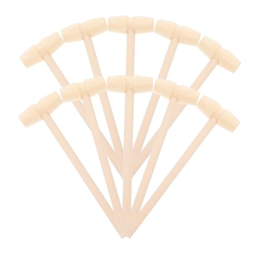 Vaguelly 10 Stück Hölzerner Hammer Mini-hämmer Klein Holzhammer Für Mini-hammerhammer Bambus Vaguelly 10 Stück Hölzerner Hammer Mini-hämmer Klein Holzhammer Für Mini-hammerhammer Bambus von Vaguelly