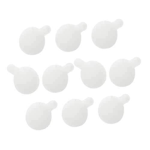 Vaguelly 10 Stück Innenkern der Puppenblase für interaktives Interaktive Spielzeuge sensorisches Squeeze-Stress- weiches Gummi Transparent von Vaguelly