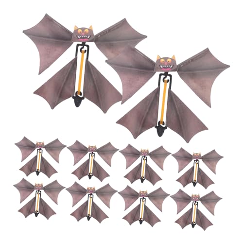 Vaguelly 10 Stück Magische Fliegende Fledermaus Spielzeuge Halloween Party Deko Mitgebsel Cartoon Fledermaus Lustige Requisiten für Gruselige Stimmung Zufällige Farbe Vaguelly 10 Stück Magische Fliegende Fledermaus Spielzeuge Halloween Party Deko Mitgebsel Cartoon Fledermaus Lustige Requisiten für Gruselige Stimmung Zufällige Farbe von Vaguelly