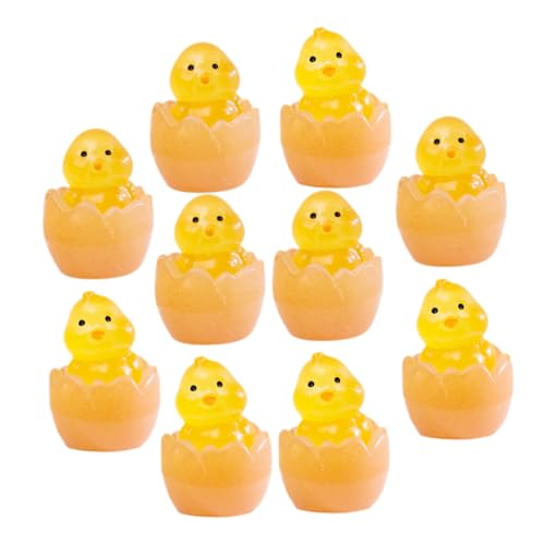 Vaguelly 10 Stück Mikrolandschaftstiere Mikro-küken-Statue Küken Schmuck Gartendekoration Miniatur-küken Küken Entenkükenfigur Küken-Ornament Kleines Entenküken- Harz Yellow Vaguelly 10 Stück Mikrolandschaftstiere Mikro-küken-Statue Küken Schmuck Gartendekoration Miniatur-küken Küken Entenkükenfigur Küken-Ornament Kleines Entenküken- Harz Yellow von Vaguelly