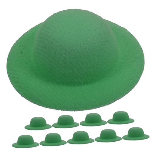 Vaguelly 10 Stück Mini-Strohhut Kappe Mini-hüte Färbe Die Puppe Miniatur Süße Mini-Sachen Hut Für Kleine Puppe Mini-hutbasis Puppenstrohhüte Kleiner Hut Mini-Craft-Hut Eva Green Vaguelly 10 Stück Mini-Strohhut Kappe Mini-hüte Färbe Die Puppe Miniatur Süße Mini-Sachen Hut Für Kleine Puppe Mini-hutbasis Puppenstrohhüte Kleiner Hut Mini-Craft-Hut Eva Green von Vaguelly