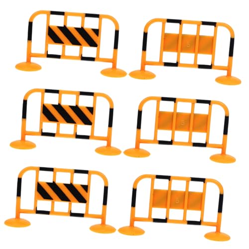 Vaguelly 10 Stück Mini Verkehrszeichen Spielzeugset Teiliges aus Robusten Simulationstraffic Sicherheitsbarrieren für Fördert Kognitive Entwicklung und Interaktives von Vaguelly