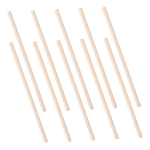 Vaguelly 10 Stück Musik-Rhythmus-Sticks, Percussion-Instrument, Rhythmus-Sticks, Holz-lern-Rhythmus-Sticks von Vaguelly