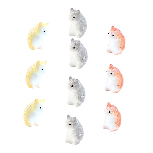 Vaguelly 10 Stück Niedliche Kuchendekoration aus Resin Tierfiguren für Party Home Ornamente für Backwaren und Mikro Landschaften Gemischte Farben Vaguelly 10 Stück Niedliche Kuchendekoration aus Resin Tierfiguren für Party Home Ornamente für Backwaren und Mikro Landschaften Gemischte Farben von Vaguelly