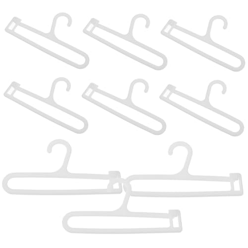 Vaguelly 10stücke Kleiderbügel Für Puppen Aus Robustem Kunststoff Für Aufbewahrung Von Puppenkleidung Platzsparend Für Baumwollpuppen Und Spielzeugaccessoires Vaguelly 10stücke Kleiderbügel Für Puppen Aus Robustem Kunststoff Für Aufbewahrung Von Puppenkleidung Platzsparend Für Baumwollpuppen Und Spielzeugaccessoires von Vaguelly