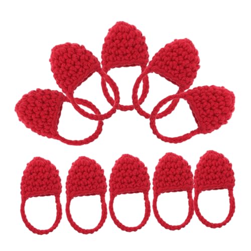 Vaguelly Puppen-stricktasche Mini 10 Stück Handgefertigte Gehäkelte Mini-Taschen Bezaubernde Puppenhandtaschen Mit Hohlem Modedesign Vaguelly Puppen-stricktasche Mini 10 Stück Handgefertigte Gehäkelte Mini-Taschen Bezaubernde Puppenhandtaschen Mit Hohlem Modedesign von Vaguelly