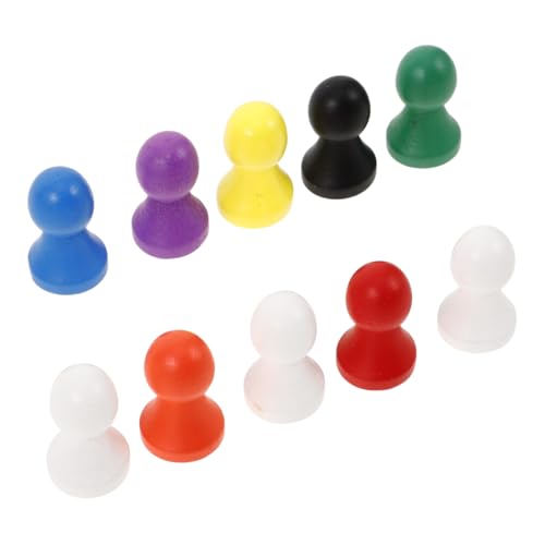 Vaguelly 10 Stück Schachfigur aus Holz Schachbrett Spiel Schachfiguren Fliegendes Schach Lotusbaum von Vaguelly