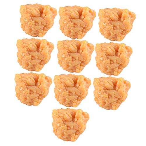 Vaguelly 10er Set Echtes Huhn Nugged Spielzeug Huhn Gefälschte Lebensmittel Modell für Fotografie Vaguelly 10er Set Echtes Huhn Nugged Spielzeug Huhn Gefälschte Lebensmittel Modell für Fotografie von Vaguelly