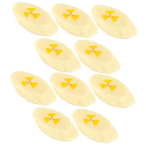 Vaguelly Realistische Simulation Bananenscheibe Set 10 Stück Für Küche Fotografie Requisiten Zubehör Vaguelly Realistische Simulation Bananenscheibe Set 10 Stück Für Küche Fotografie Requisiten Zubehör von Vaguelly