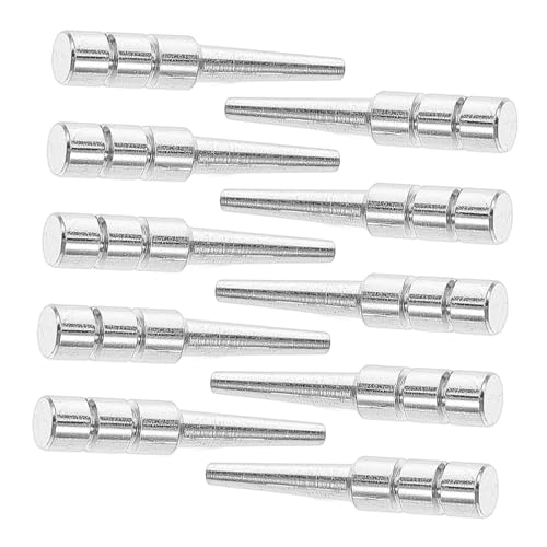 Vaguelly 10 Stücke Metall Bord Pegs Brettspiel Scoring Supplies Quick Fit Desktop Score Pegs für Kartenspiele von Vaguelly