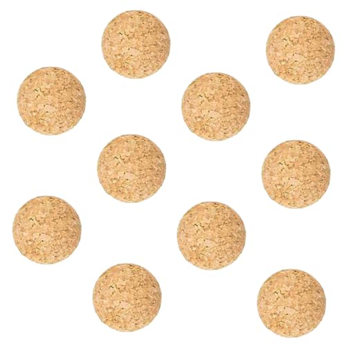 Vaguelly 10 Stück Teiliges Kork Tischfußballbälle aus Holz Ersatzbälle für Tischkicker Spiele Geeignet für Standard Table Soccer Zubehör Vaguelly 10 Stück Teiliges Kork Tischfußballbälle aus Holz Ersatzbälle für Tischkicker Spiele Geeignet für Standard Table Soccer Zubehör von Vaguelly
