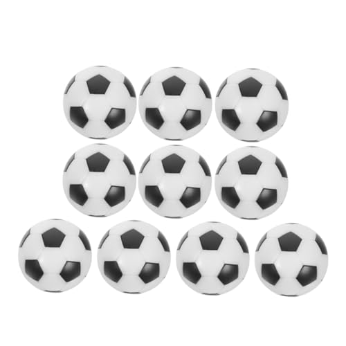 Vaguelly 10 Stück Teiliges Mini Tischfußball Bälle aus Robustem Kunststoff Kompatibel für Tischkicker als und Partydeko für Fußballspiel Fans von Vaguelly