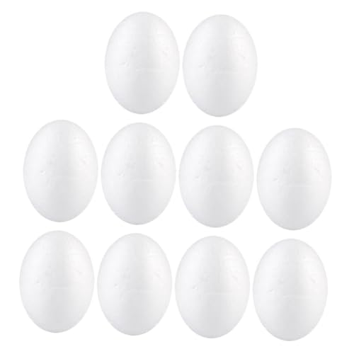 Vaguelly 10 Stück Teiliges Schaumstoff Eier Realistische Unzerbrechliche Fake Egg Models Wiederverwendbare DIY Bastelmaterialien Vielseitig für Ostern Fotografie Requisiten und Vaguelly 10 Stück Teiliges Schaumstoff Eier Realistische Unzerbrechliche Fake Egg Models Wiederverwendbare DIY Bastelmaterialien Vielseitig für Ostern Fotografie Requisiten und von Vaguelly