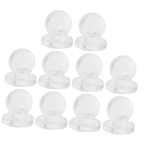 Vaguelly 10 Stück Teiliges Squeeze Toy Blasen Einsatzball Elastischer TPR Innenball für DIY Austauschbare Kugeln für Sensorisches und Bastelprojekte von Vaguelly