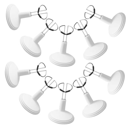 Vaguelly 10 Stück Teiliges Verstellbares Action-Figur Display Ständer Puppenhalter mit Flexibler Griffweite Stilvolle Modellständer für Sammlungen Hohe Figurenhalter für Zuhause und Vitrine von Vaguelly