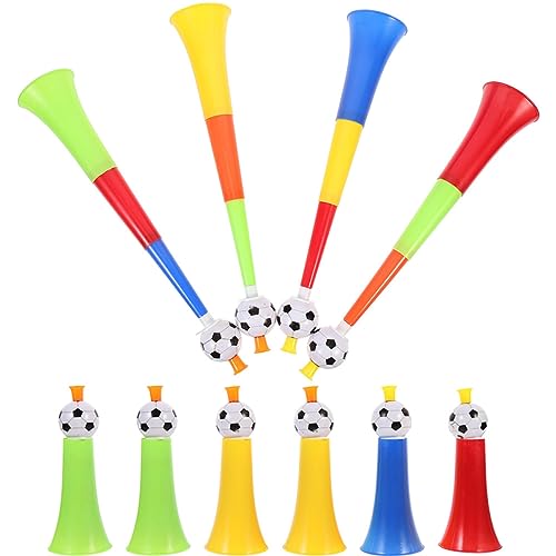 Vaguelly 10 Stück Teiliges von Teleskop Hörnern für Fußballspiele Bunte Fan Trompeten für Party und Sportzubehör für Lautes Anfeuern und Spaß Zufällige Farbe Vaguelly 10 Stück Teiliges von Teleskop Hörnern für Fußballspiele Bunte Fan Trompeten für Party und Sportzubehör für Lautes Anfeuern und Spaß Zufällige Farbe von Vaguelly
