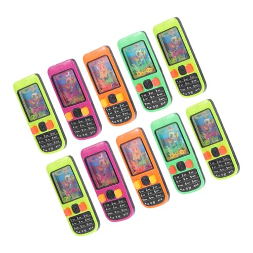 Vaguelly 10 Stück Wassermaschinenspielzeug Tragbares Spielspielzeug Handheld-Spiel Toss-Ring-Spiel- Handheld-reisespiele Tragbares Wasserspiel Tragbares Wasserringspielzeug Flüssig von Vaguelly