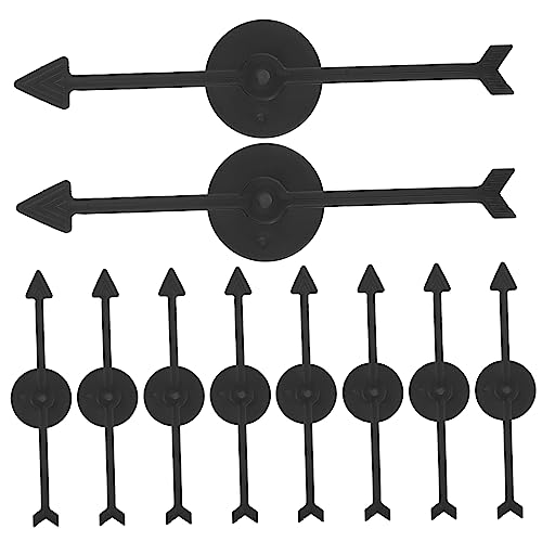 Vaguelly 10 Stück Zifferblattzeiger Spiel Für Das Klassenzimmer Sensorisches Rad Spiel Zappelspielzeug Bausatz Fortune-Board- Preistafel Versorgung Plastik Black von Vaguelly