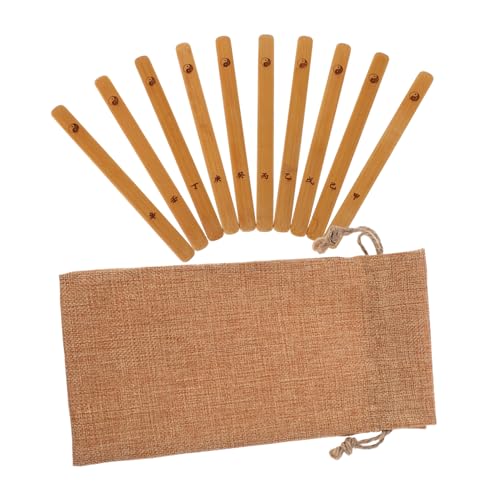 Vaguelly 10 Stücke Bambus Stick Chinesische Fortune Sticks Wahrsagerei Chinesischen Lieferanten Wahrsagerei Sticks von Vaguelly