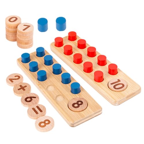 Vaguelly Rechenbausteine für Kinder 10 Teiliges Holzspielzeug Set Mathe Lernspielzeug Zur Der Kognitiven Fähigkeiten Zähl Und Rechenübung Für Frühkindliche Bildung Ideal Für Ab 3 Jahren Vaguelly Rechenbausteine für Kinder 10 Teiliges Holzspielzeug Set Mathe Lernspielzeug Zur Der Kognitiven Fähigkeiten Zähl Und Rechenübung Für Frühkindliche Bildung Ideal Für Ab 3 Jahren von Vaguelly